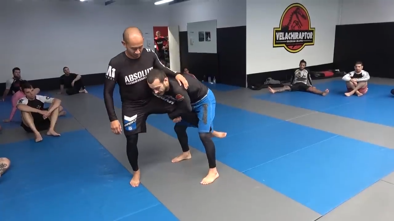 Single leg takedown